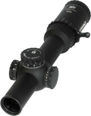 Steiner T6Xi 1-6x24mm Tactical Rifle Scope, 30mm, FFP, Illuminated KC-1 Reticle, Black