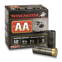 Winchester Aa Super Sport Sporting Clays 12 Gauge Shotgun Ammo - 12 Gauge 2-3/4" 1 Oz #8 Shot 25/Box 0020892014053