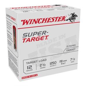 Winchester Target Load 12ga 2.75 In Ls #7.5 1250fps 25bx - 12 Gauge 2-3/4" 1oz 1250fps #7.5 25/Box 0020892025141