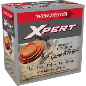 Winchester Super-X Xpert High Velocity Steel Game & Target 12 Gauge Ammo - 12 Gauge 2-3/4" 1oz #6-1/2 25/Box 0020892026988