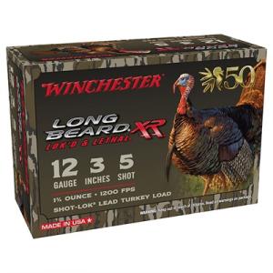 Winchester Long Beard XR 12 Gauge Ammunition, 10 Rounds Shotshell #5 - STLB1235N 0020892027459