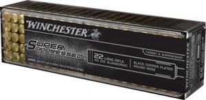 Winchester, Super Suppressed, .22LR, LRN, 45 Grain, 100 Rounds 0020892104037
