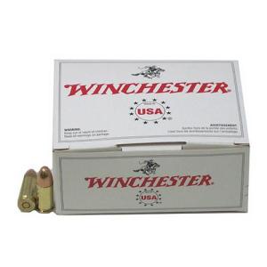 Winchester 9 mm Luger 115 Grain Full Metal Jacket Centerfire Pistol Ammo 100 Rounds USA9 Mmvp 0020892212978