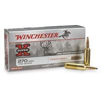 Winchester SUPER-X Rifle .270 Short Magnum 150 Grain Power-Point Brass Cased Centerfire 20 Rounds 0020892213395