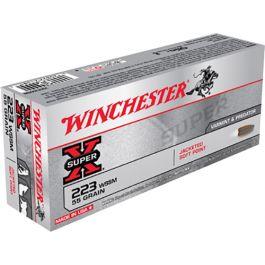 Winchester Super-X Ammo 223 Wssm 55gr Pointed Sp - 223 Wssm 55gr Pointed Soft Point 20/Box