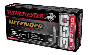 Winchester .350 Legend Ammo Defender .350 Legend 160 Grain Bonded PHP 20 Round Model: S350PDB 0020892226289