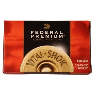 Federal Cartridge P15400 12 Gauge Shotshells - Buckshot 2.75 in. Max Dram 9 Pellets 0029465001292