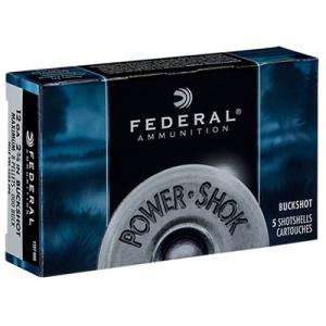 Federal Classic, 12 Gauge, 2 3/4", 000 Buck, 8 Pellets, Buckshot, 5 Rounds 0029465009779