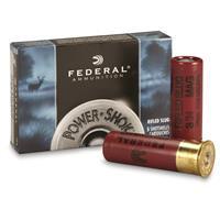Federal Power-Shok Ammo 12 Gauge 3" 1-1/4 Oz Rifled Slug - 12 Gauge 3" 1-1/4 Oz Rifled Slug 5/Box 0029465009922