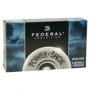 Federal Cartridge F130RS Rifled Slugs - 12 Gauge 2.75 in. Mag dram Classic Rifled Slug 0029465009946