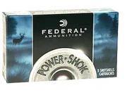 Federal Power-Shok Low Recoil, 12 Gauge, 2 3/4", 00 Buck, 9 Pellets, Buckshot, 5 Rounds 0029465016494