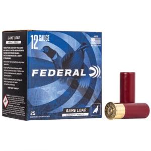 Federal Gauge Me Shok Heavy Field 12 Gauge 2.75' 1-1/4oz #6 25/Bx - Federal Game Shok Heavy Field 12ga 2.75" 1-1/4oz #6 25/Bx 0029465017705