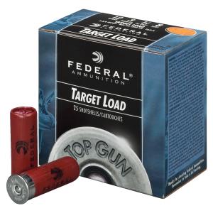 Federal Top Gun Light Ammo 12 Gauge 2-3/4" 1-1/8 Oz #8 Shot - 12 Gauge 2-3/4" 1-1/8 Oz #8 Shot 25/Box 0029465019815