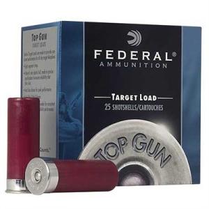 Federal Top Gun Ammo 12 Gauge 2-3/4" 1 Oz #8 Shot - 12 Gauge 2-3/4" 1 Oz #8 Shot 25/Box 0029465025922