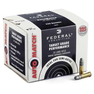 Federal Premium Champion Training - Rimfire .22 Long Rifle 40 Grain Lead Round Nose Rimfire Ammo 325 Rounds AM22
