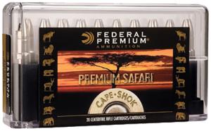 Federal Premium CAPE-SHOK 9.3x74mmR 286 Grain Swift A-Frame Centerfire Rifle Ammo 20 Rounds P9374SA