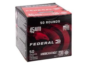 Federal Cartridge 45Acp 230Gr Fmj Trayless /50 AE45A50