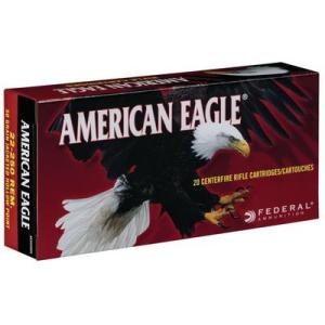 Federal Premium American Eagle Varmint 22-250 Rem 50 Grain Jacketed Hollow Point Centerfire Rifle Ammunition 20 Rounds AE22250G 0029465063962