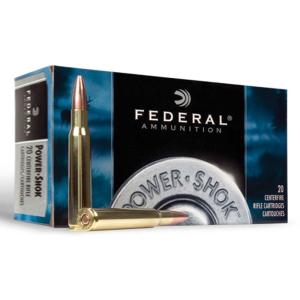 Federal Power-Shok Ammunition 300 Savage 180 Grain Soft Point Box of 20 0029465084639