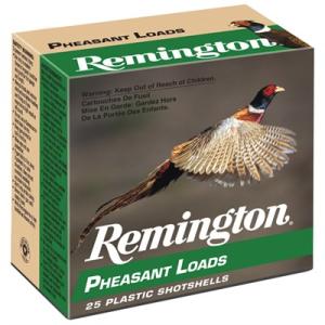 Remington Pheasant 20 Gauge 2.75' 1oz #6 25/Bx - Remington Pheasant 20ga 2.75" 1oz #6 25/Bx 0047700041209