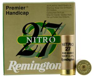 Remington Sts Nitro Handicap Target Ammo 12 Gauge 2-3/4" 1 Oz #7.5 Shot - 12 Gauge 2-3/4" 1 Oz #7.5 Shot 25/Box 0047700313900