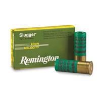 Remington Sabot Slugger Hv Ammo 12 Gauge 2-3/4" 7/8 Oz Rifled Slug - 12 Gauge 2-3/4" 7/8 Oz Rifled Slug 5/Box 0047700327204