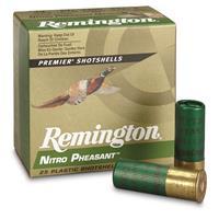 Remington Nitro Pheasant Loads, 12 Gauge, NP12M, 2 3/4" 1 3/8 ozs., 25 Rounds 0047700347202