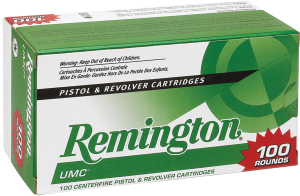 Remington UMC Handgun .38 Special +P 125 Grain Semi-Jacketed Hollow Point Centerfire Pistol Ammo 100 Rounds 23771