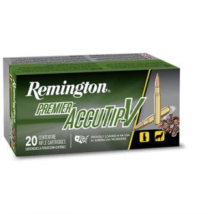 Remington .22-250 50gr Accutip V Barco Cola 20pk Completo Suspensión Unidades 0047700366500