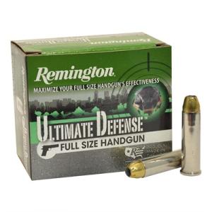 Remington Ultimate Defense Full-Size .357 Magnum 125 grain Bonded Jacketed Hollow Point Centerfire Pistol Ammo 20 Rounds 28920