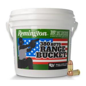 Remington UMC Handgun .380 ACP 95 Grain Full Metal Jacket Centerfire Pistol Ammo 300 Rounds R23978 0047700477107