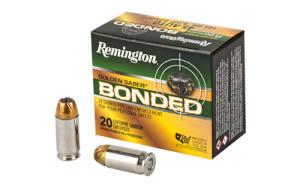 Remington Golden Saber Bonded .45 ACP 185 Grain Bonded Jacketed Hollow Point Centerfire Pistol Ammo 20 Rounds 29325