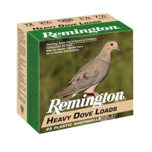 Remington Heavy Dove Loads Ammo 20 Gauge 2-3/4" 1 Oz #8 Shot - 20 Gauge 2-3/4 1 Oz #8 Shot 25/Box 0047700509105