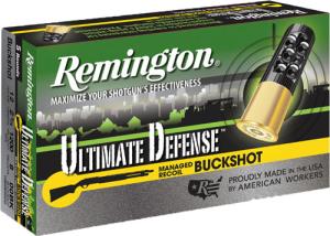 Remington Ammunition Ultimate Defense Buckshot 20711