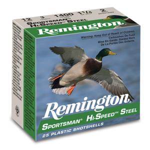Remington Sportsman Hi-Speed Ammo 20 Gauge 3" 1 Oz #2 Shot - 20 Gauge 3 1 Oz #2 Shot 25/Box 0047700526805