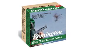 Remington Gun Club Cure 12 Gauge 2.75" #8 Shot Ammo - 1.12 oz - 25rds - R20029 0047700532103