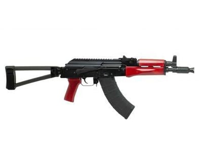 AK-P GF3 Red Wood Triangle Side Folding Pistol