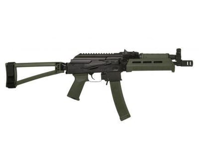 Palmetto State Armory AK-V MOE Triangle Folding Pistol ODG 9mm 5165450169
