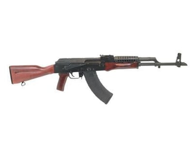 Palmetto State Armory PSAK-47 GF3 Forged Red Wood Rifle With Cheese Grater Upper Handguard