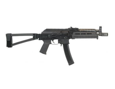 AK-V with Cheese Grater Upper Hand Guard Pistol Black