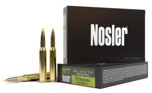 Nosler .270 Winchester 130 Grain Ballistic Tip Brass Cased Centerfire Rifle Ammo 20 Rounds 40062 0054041400626