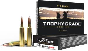 Nosler 60021 6.5x284 Norma Trophy Ammunition 130gr AccuBond (Per 20) 0054041600217