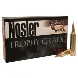 Nosler Trophy Grade 33 Nosler Ammo - 33 Nosler 265gr Accubond Lr 20/Box