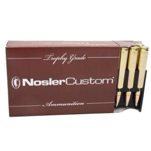 Nosler Trophy Grade Ammo 338 Remington Ultra Magnum 300gr Accubond - 338 Remington Ultra Mag 300gr Accubond 20/Box