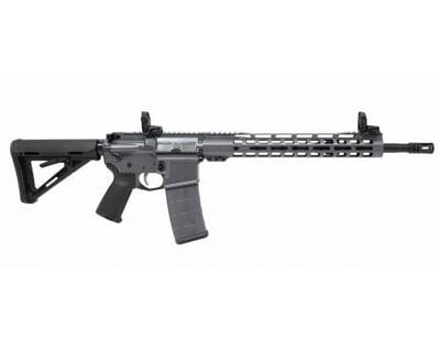 Palmetto State Armory Custom 16" Midlength  1:7 Nitride 13.5" Slim-Line M-LOK  Rifle w/  MBUS Sight Set