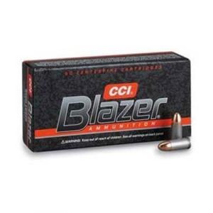 CCI Blazer Aluminum Case, .40 S&W, FMJ, 165 Grain, 50 Rounds