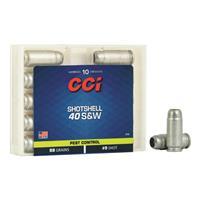 CCI #9 Pistol Shot Shells, .40 S&W, 88 Grain, 10 Rounds