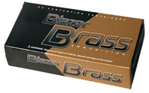 CCI Blazer Brass, .38 Special, 125 Grain, FMJ-FN, 50 Rounds