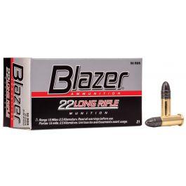 CCI Blazer .22 Long Rifle 40gr Solid Ammunition 500rds (10 Boxes of 50) - 0021