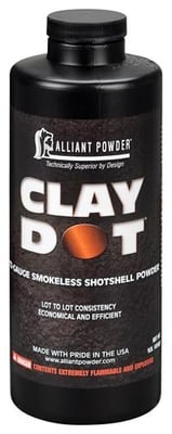 Alliant Powder Clay Dot Shotshell Powder, 1-lb. Canister